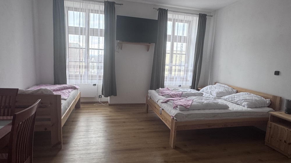 Čtyřlůžkový pokoj